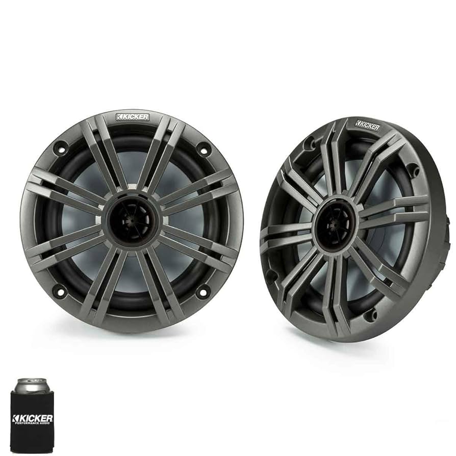 Kicker 6.5インチ コアスピーカー Amazon.co.jp: KICKER 6.5インチチャコールマリンスピーカー